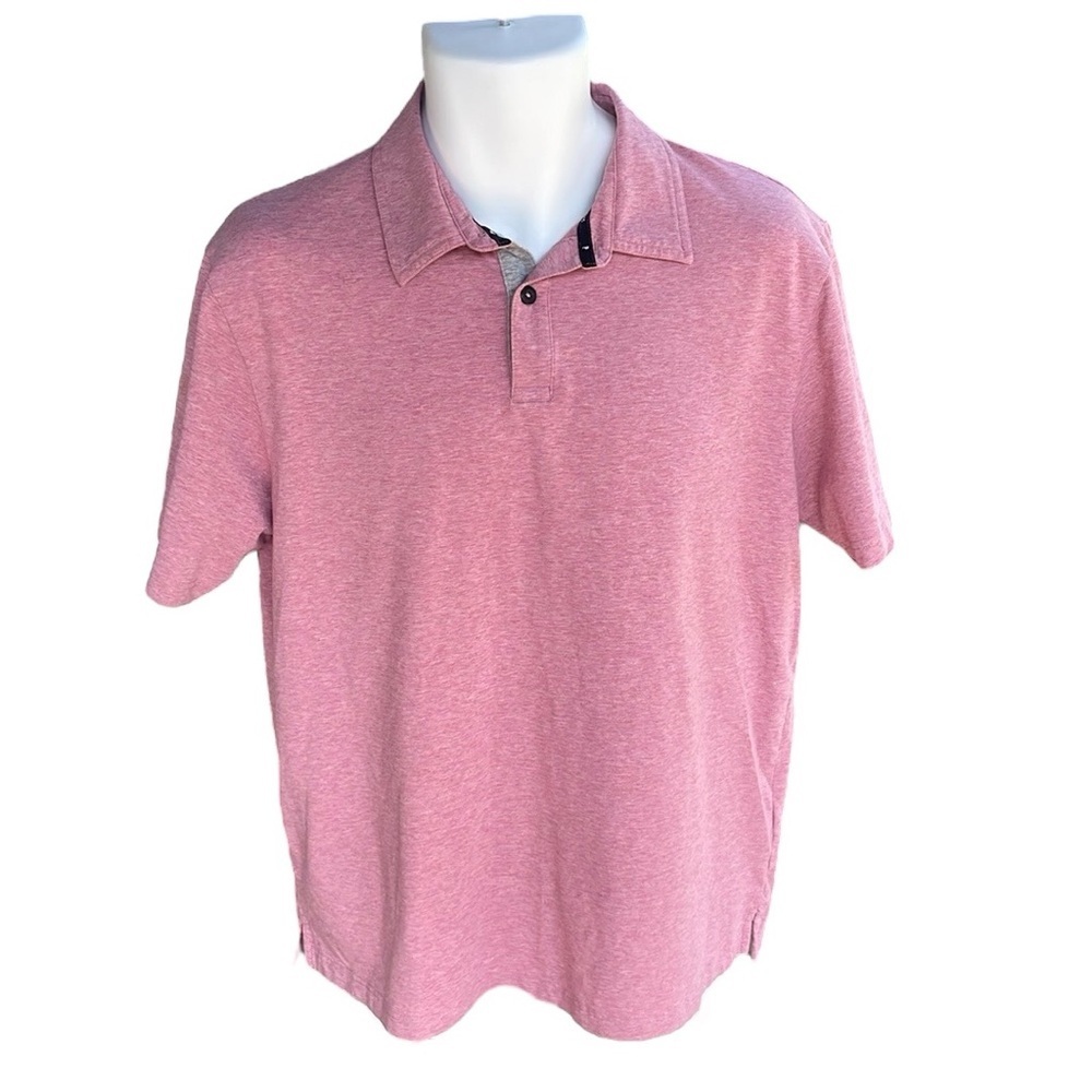 PUBLIC REC MEN’S LARGE BLUSH COLOR SHORT SLEEVE POLO SHIRT SIZE LARGE
